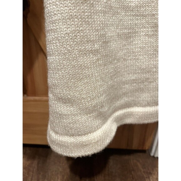 STOWE WOOLENS Vermont Handcrafted 100% Wool Women’s Sweater Large - Picture 4 of 8